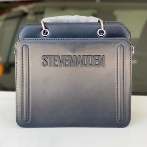 Black Steve Madden Bevelyn Tote Bag